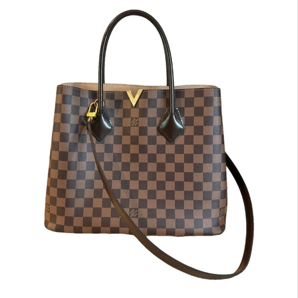 Louis Vuitton Brown Checkered Tote - Picture 1 of 15